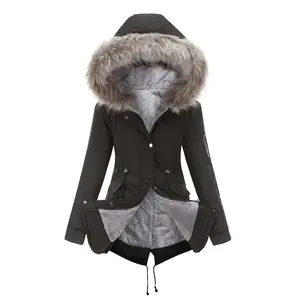 🧥 ArcticEase Hooded Cotton-Padded Parka – Warmth Meets Style