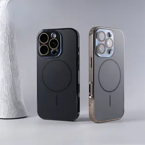 MagSafe iPhone Case - Full Camera Protection, For iPhone 17/16/15/14/13/12/11 Pro Max/Pro/Plus/Air Slim TPU+PC Cover