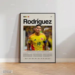 James Rodríguez - Colombian National Team poster