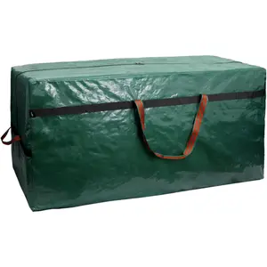 Christmas Tree Storage Bag -7FT/6FT Small  Tearproof with 4 Handles Easy to Transport/Organize Green