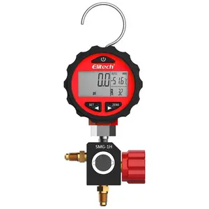 Elitech SMG-1H HVAC Digital Single Manifold Gauge -14.5~800 PSI