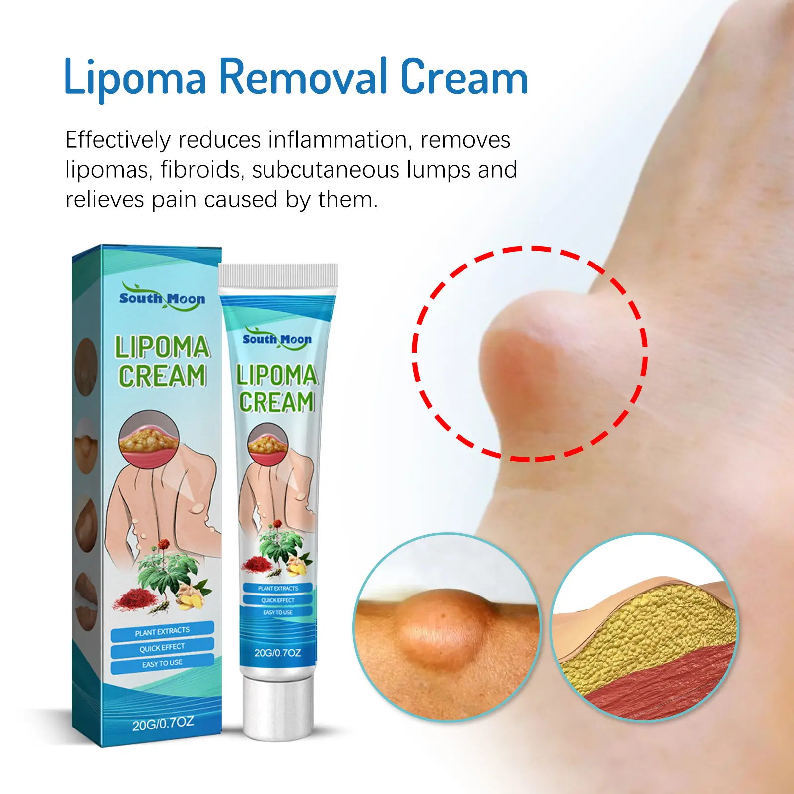 South Moon Body Care Cream – gentle everyday care for cleansing and smoothing the body’s skin, with a smooth, fine texture