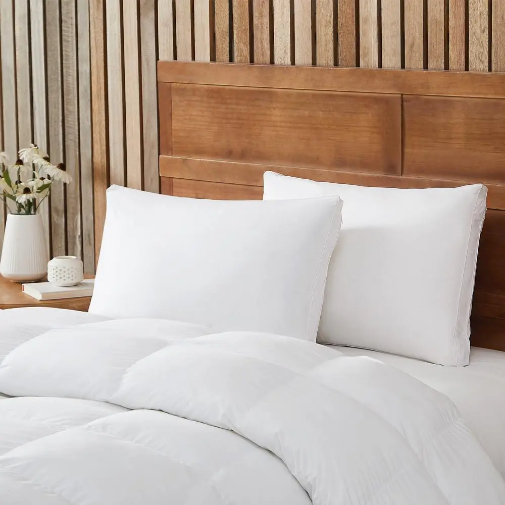 3-in-1 Adjustable Down Alternative Pillow – Assembled in the USA by DOWNLITE®(Hypoallergenic)