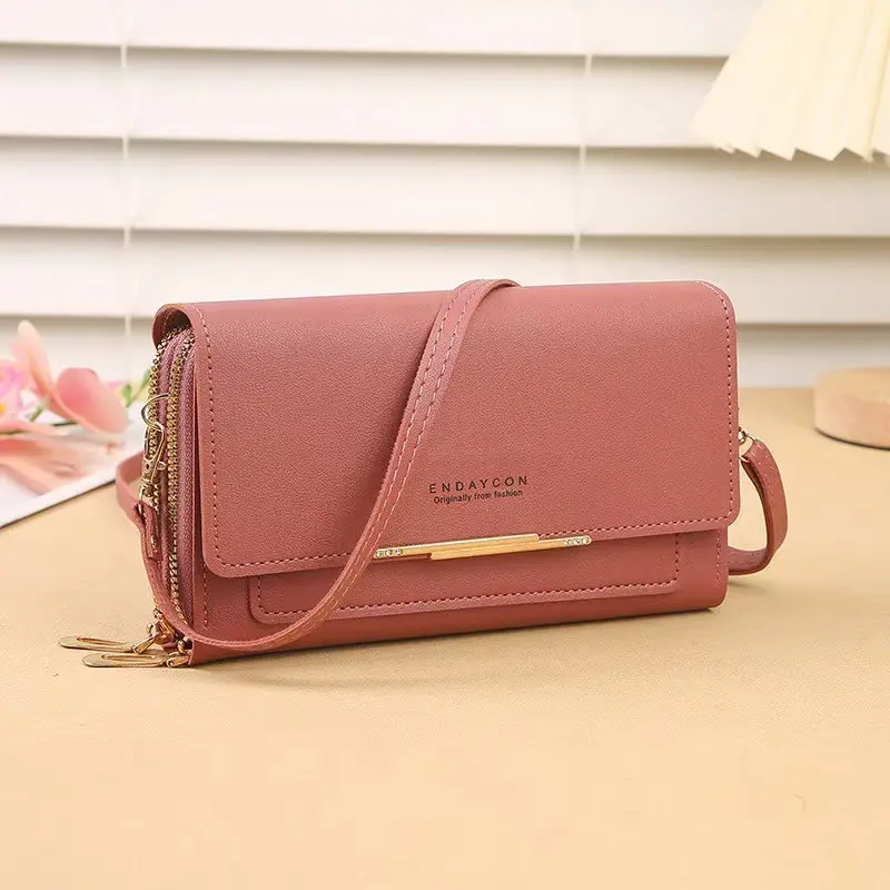 New Women's Wallet Multi-Functional Shoulder Crossbody Bag, Medium-Length Handbag, Coin Purse, Stylish and Practical Accessory, Crossbody Purses