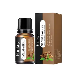 10ML Sandalwood Essential Oil, Therapeutic Water Soluble Refill Liquid for Aromatherapy Diffusers, Relieves Fatigue & Refreshes Air Quality