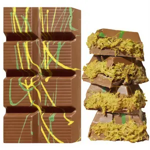 Granada Dubai Chocolate Kunafa Pistachio (The Original), 190 grams - Imported from DUBAI UAE, Ideal Gift for all Occasions, 100% Original Taste! Dessert Snack