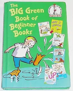 USED Book - The Big Green Book of Beginner Books by Dr. Seuss (Hardcover) - english