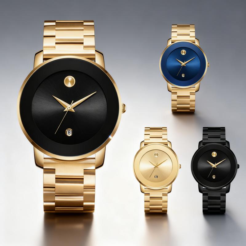 Luxury Business Quartz Watches For Ladies And Gentlemen Featuring Solid Stainless Steel Straps Calendar Function And Water Resistance With A Minimalist Design They Are Elegant And Durable Suitable For Daily Wear