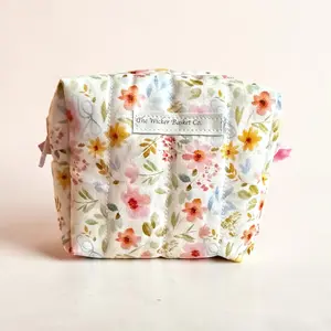 Piper's Petals Small Makeup Bag
