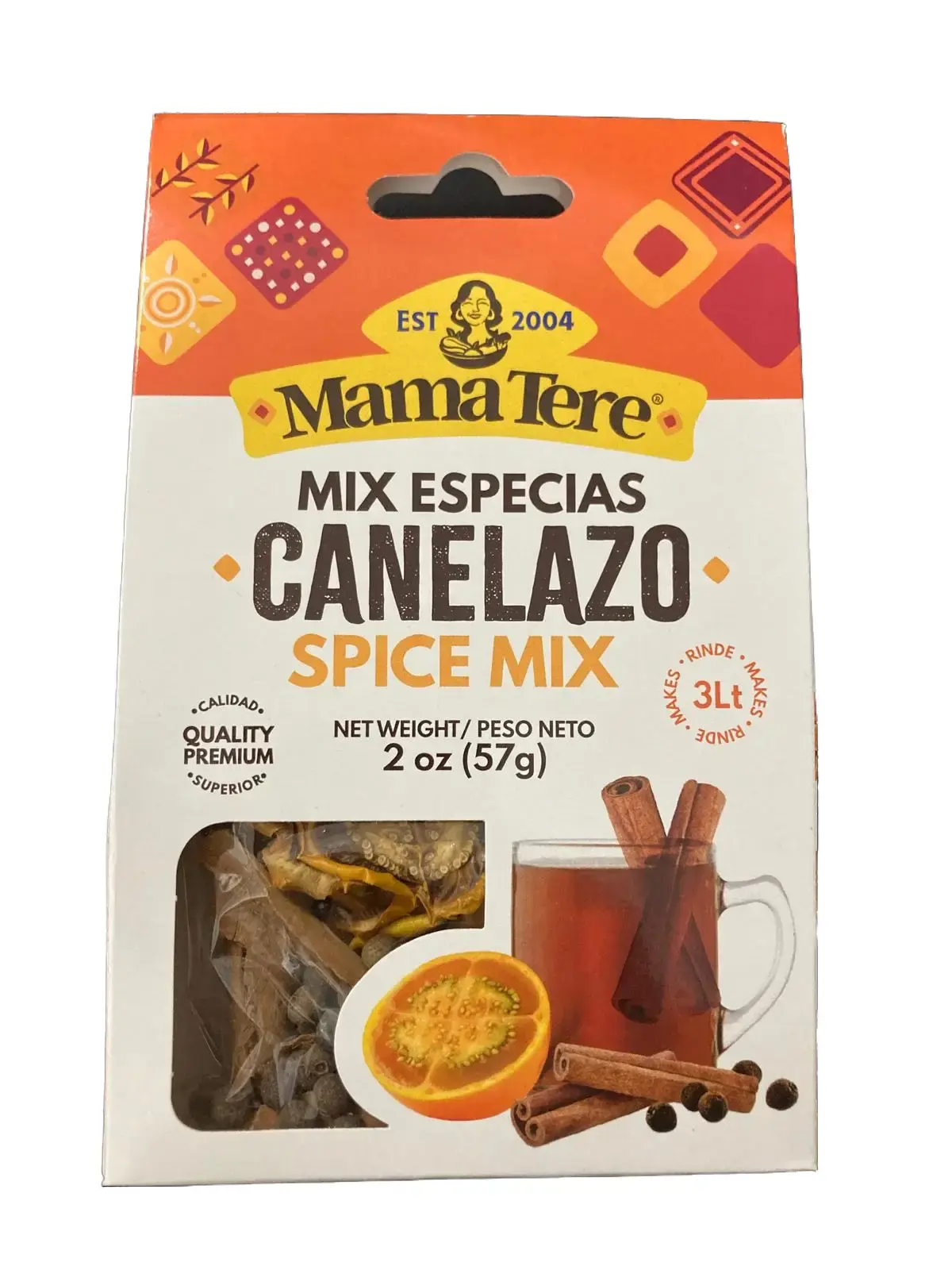 CANELAZO MIX ESPECIES - MAMA TERE SPICE MIX 2 OZ