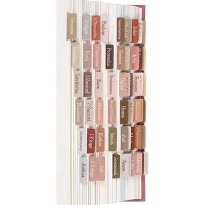 Earth Tone  tabs,Polyvinyl Chloride (PVC), Large Print Laminated tabs for Women and Men, Easy to Read, Apply, Journaling Tabs