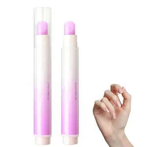 2 pcs Upgrade 3-in-1 Nail Care Pen,Nail Oil Pen,Nail Cuticle Remover Pens, Oil Pen,Cuticle Oil Pen with Ceramic Tip for Hangnails and Dry Damaged Nails