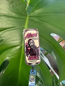 Ghostface Alani Inspired Keychain – Ghostface Spooky Horror Movie Bag Charm, Cute Slasher Aesthetic Purse Accessory Fan Gift