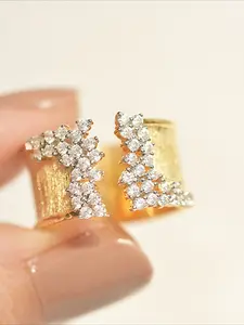 Fashion Open Ring for Women and Men, Perfect Valentine's Day Christmas Gift, Bridal Groom Engagement Jewelry