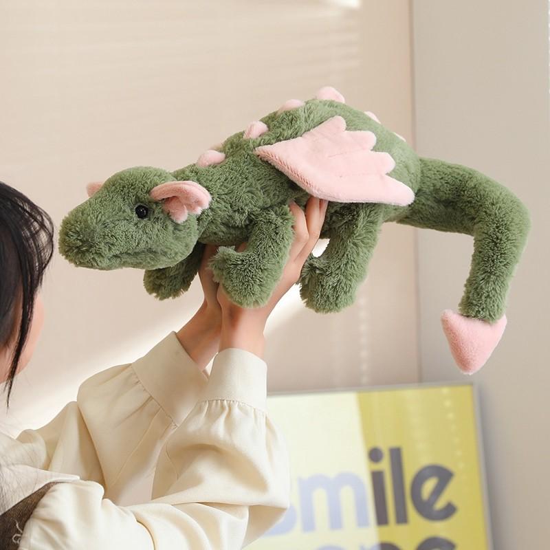 Sakura Matcha Large Dragon Inspired Skydragon Plush Toy Birthday Gift Christmas Gift for Kids Home Decor