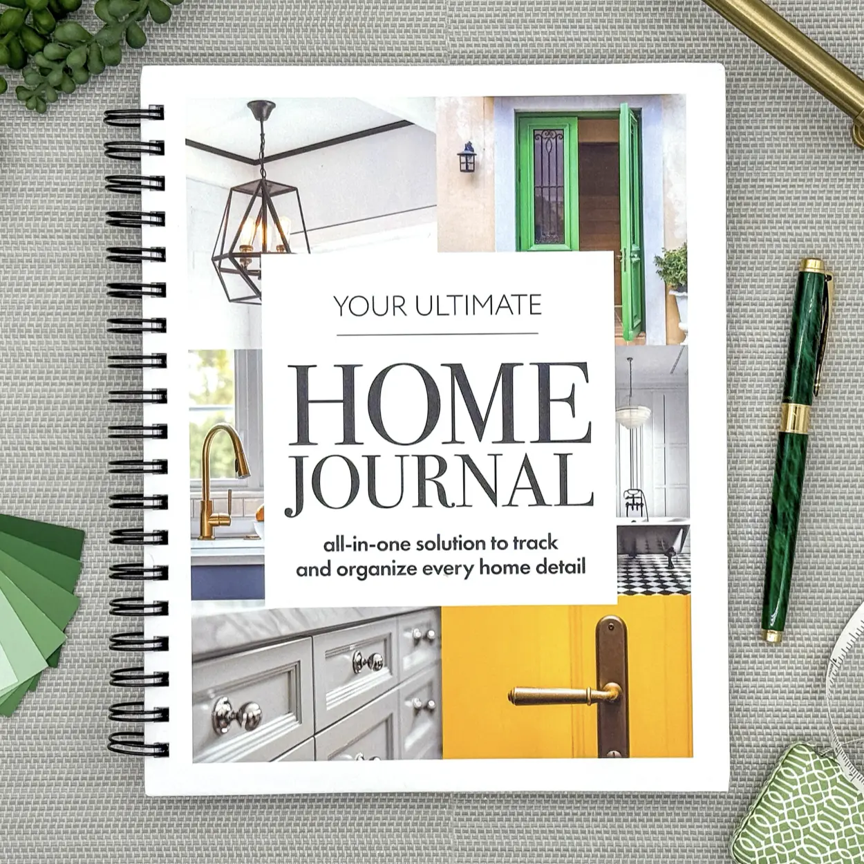 Your Ultimate Home Journal: All-in-One Solution to Track and Organize Every Home Detail with Wire-O Binding for Efficient Home Management