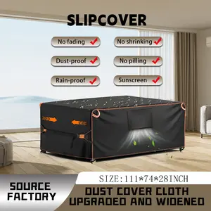 All-Season Sofa Cover, Retractable Protective Cover, Thickened Non-Slip Fabric, Dustproof And Stain-Proof, Suitable For Sofas Of All Sizes.