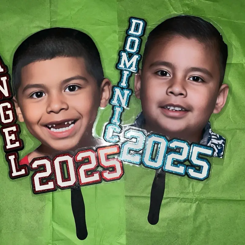 Custom Big Head Photo Fan