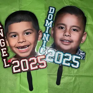 Custom Big Head Photo Fan