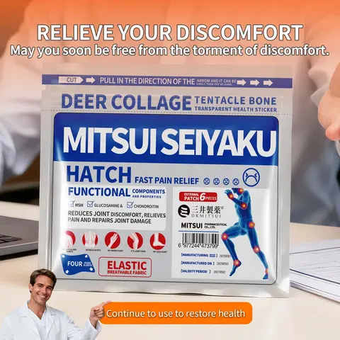 DRMITSUI Seiyaku FARINFRARED BonePainPatch Thermal Patches 6 Patches Bag for Recommended Use