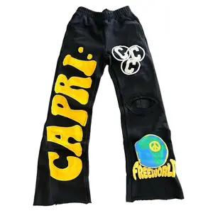 Retro Project Caprice Denim Flared Sweatpants