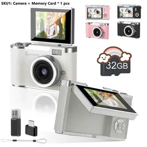 High Definition Digital Camera, Ideal for Photography & Video Blogging, Compact Design, 48mp Sensor, 8x Digital Zoom, Flip Screen