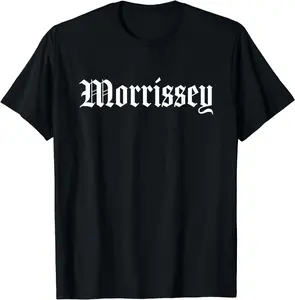 [100% Cotton]MORRISSEY Family Name T-Shirt
