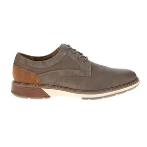 Stacy Adams Mens Phineas Plain Toe Lace Up Oxford Casual Shoes - Brown