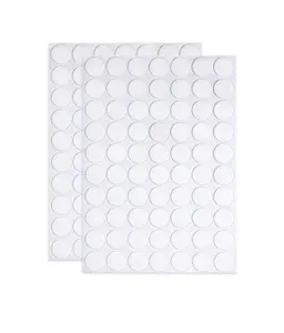 140 Pcs Double Sided Sticky Removable Dots Stickers Round Putty Clear Sticky Tack No Trace Sticky Putty Waterproof Small Stickers for Festival Decoration (20mm, 140)
