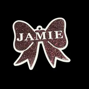 Bow bag tag/keychain