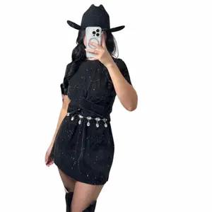 Shimmer Dress Shortsleeved Summer Casual Womenswear