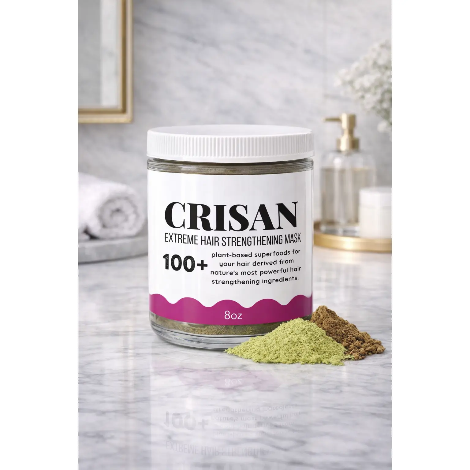Scalp Detox Hair Mask for Clean, Healthy Hair Growth | CRISAN