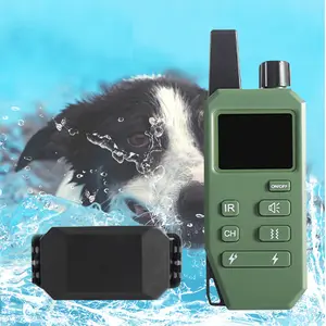 Dog Shock Collar 2 Dogs (10-120Lbs) - 1000FT Dog Training Collar with Remote Waterproof Electric Collar with 4 Training Modes, Security Lock, Rechargeable e-Collar for All Breeds, Sizes