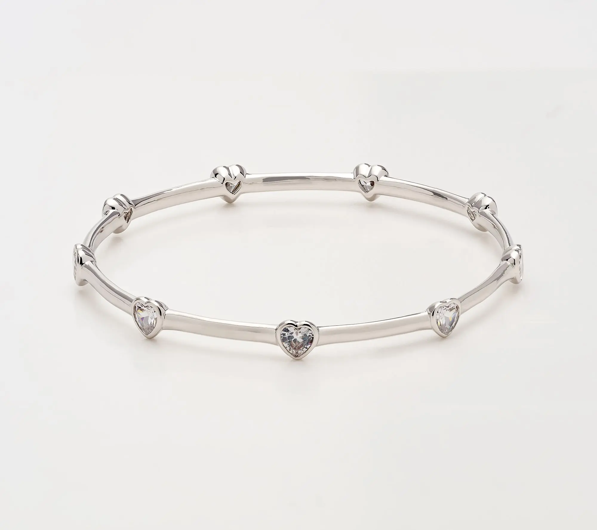 Diamonique Italia Bronze Heart Emotional Bangle