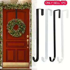 Wreath Hangers for Front Door, 12-15 Inch Over-The-Door Wreath Hook, Halloween, Christmas, Easter, Fall Decorations, Welcome Sign Holder, Home Decor Ornaments