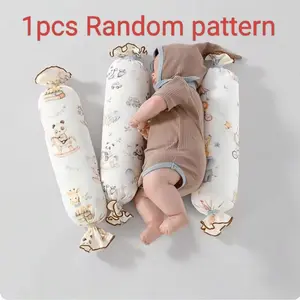 Baby Newborn Side Sleep Pillow Anti-Fall Breathable Backrest, Washable Baby Comfort Cushion, Infant Security Aid for Sleeping