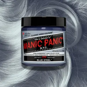 Blue Steel™ - Classic High Voltage® Blue-Toned Silver Semi-Permanent Hair Dye