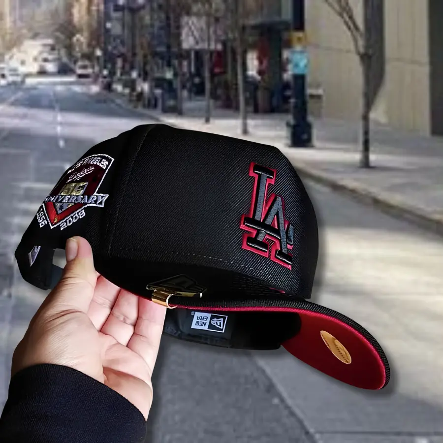 HOT - New Era MLB LA Dodgers Baseball Cap – White Crown & Green Undervisor, Embroidered Team Logo, Curved Brim, Adjustable Fit, Premium Streetwear Hat, Retro Vintage Hip Hop Style for Men & Women.