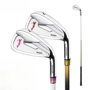 2026 latest model golf clubs for men and women, No. 7 mid-length iron club with stainless steel head, steel shaft, carbon shaft, low center of gravity, suitable for practice and competition