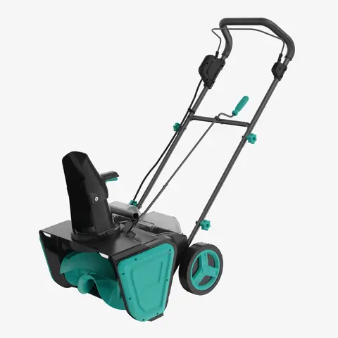 GARVEE 40V (DC) 20-Inch Heavy Duty Cordless Snow Blower with Brushless Motor, 2 Lithium Ion Batteries, Includes Charger, Adjustable Handle, LED Headlights, 180-Degree Rotating Chute, 25.4 lbs Portable Snow Remover