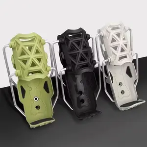 Self Adjusting Cup Holder for Motorcycle - Adaptive Cycling Bottle Holder, 360° Rotation Can Adjusted to Any Angle, Automatic Clamping & Lattice Design for Any Motorcycle, ATV ect (Mix-3)