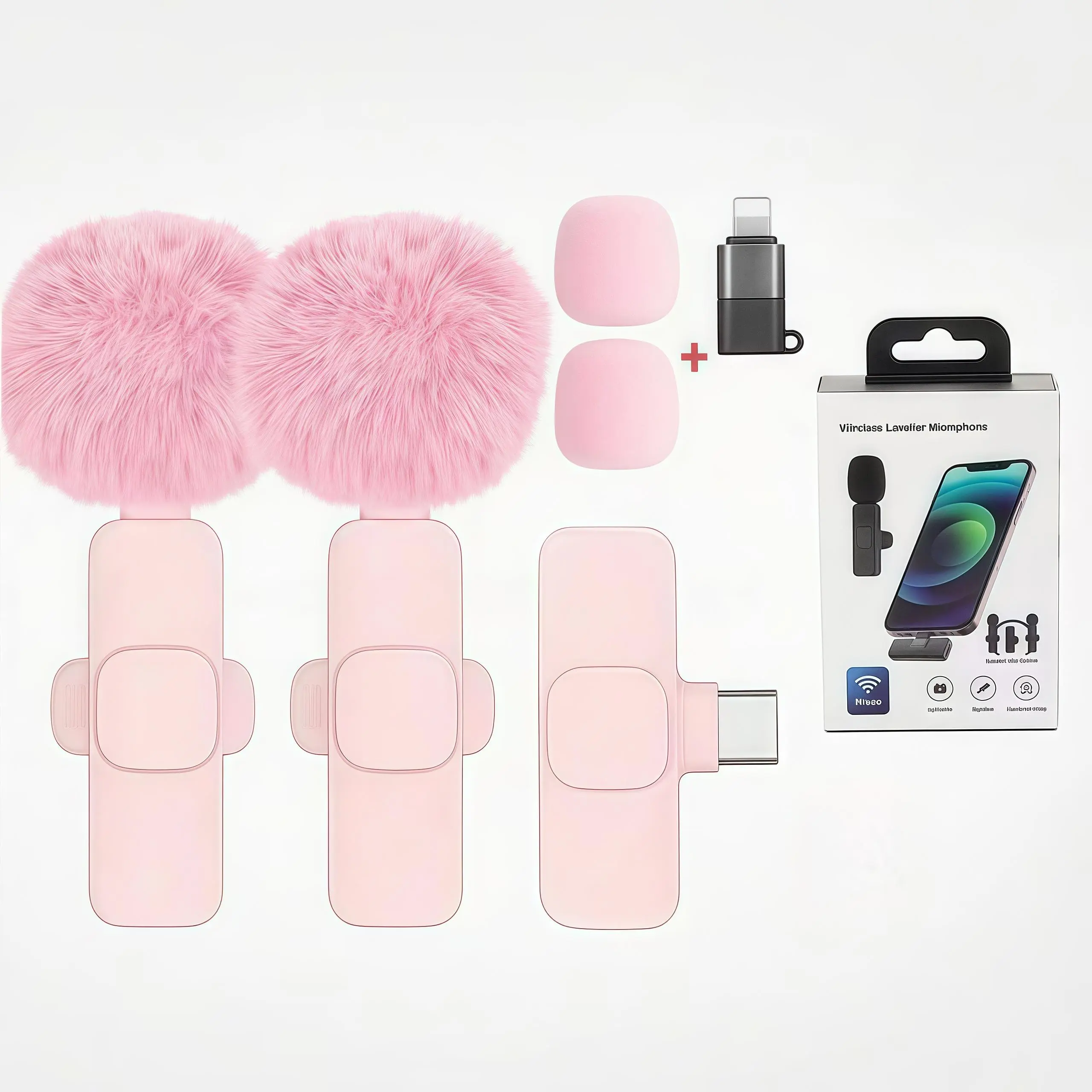 A Set Pink one USB-C