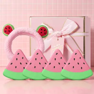QUIYUM Watermelon Shea Butter Bath Fizzy | Refreshing Watermelon Scent, Moisturizing Shea Butter, Gentle Bubble Bath for Soft Smooth Skin & Relaxing Self-Care