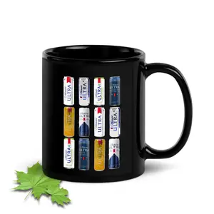 Michelob Ultra Beer Cans 2D Vintage Coffee Lovers coffeemugs - Funny Coffee Weather Black and White 11oz and 15oz Mug Drink Cup Coffee of tiktok