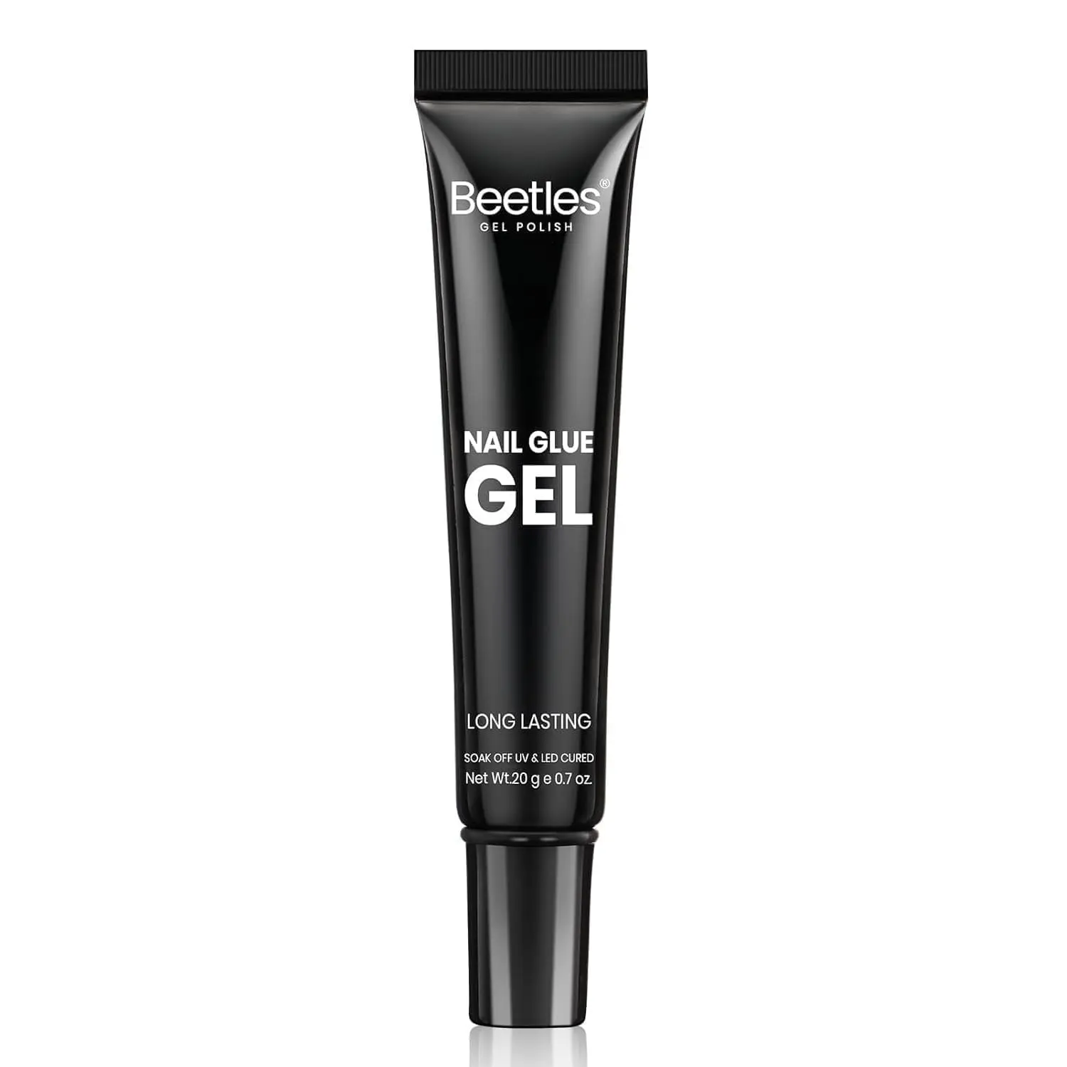 Beetles Gel X Nail Glue Gel Solid Nail Glue Gel, 3 in 1 Soft Nail Tips Glue Gel Sculpting Gel Super Strong for Acrylic Nails Extension Fake Nails Art Rhinestone Glue Gel False Nail Glue Uv Soak Off Nail Gel Long Lasting