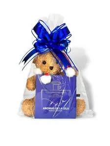 Merry Christmas Gift Set Aromas de la Isla for Men+Osito Peluche Perfumes Cubanos con Peluche Feliz Navidad