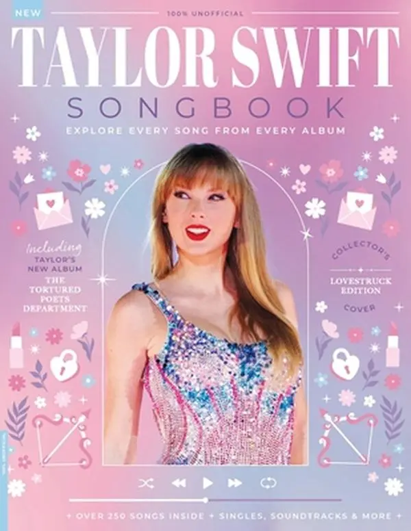 Taylor Swift Discography Collection Songbook with Albums - Future Publishing Paperback Music Literature Book