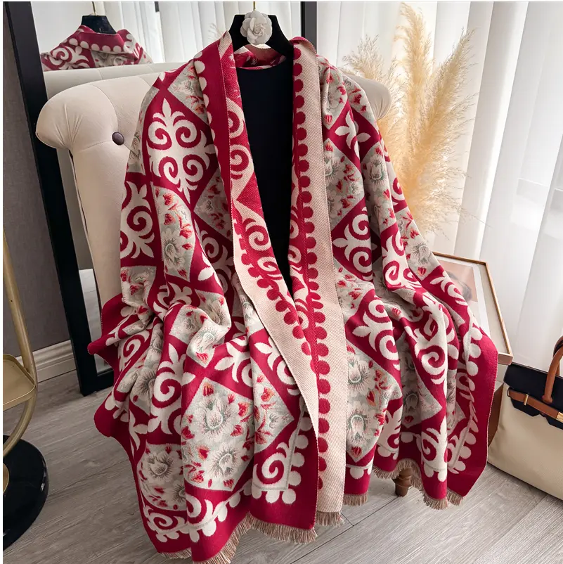 Women‘s Scarf - Oversized Shawl Wrap, Ultra Soft & Warm, Plush Long Scarf