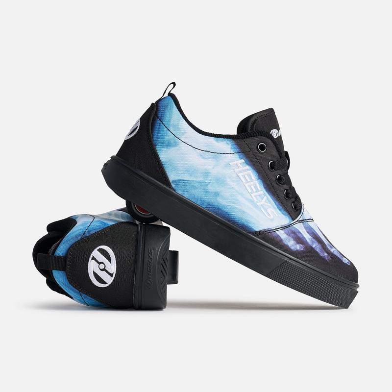 Heelys Roller Shoes | Halloween Skeleton Print Pro 20 Sneakers for Adult & Kids