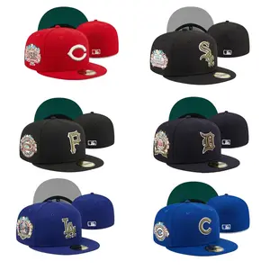 New Era MLB Baseball Cap NY Yankees LA Dodgers – Flat Brim Snapback Baseball Hat Streetwear Hip Hop Unisex Premium